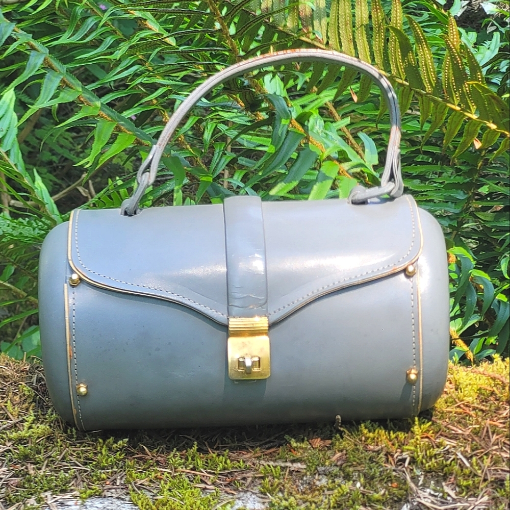 Vintage Gray Handbag